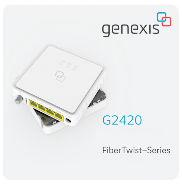 Genexis FiberTwist G2420 GPON - CATV